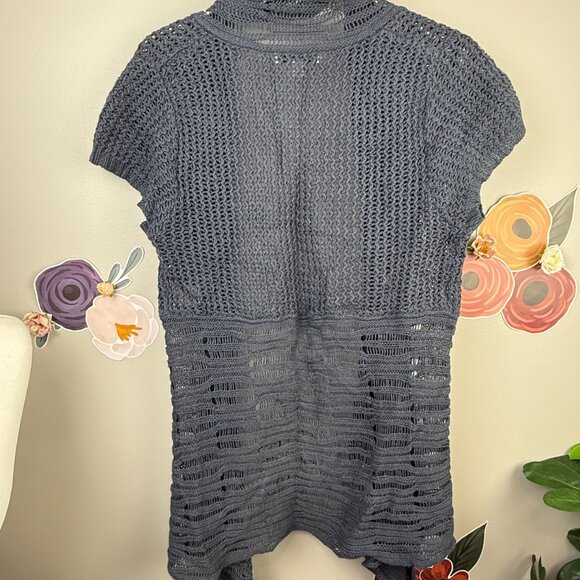 CAbi Grey Cottage Cardigan - Size - Small - Picture 4 of 5
